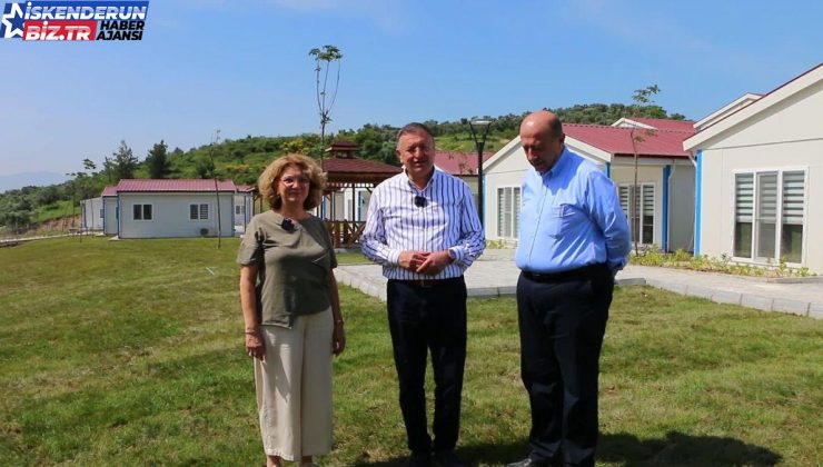 Hatay’da depremzedelere prefabrik konutlar teslim edilecek