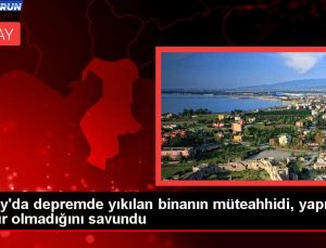 Hatay’da sarsıntıda yıkılan binanın müteahhidi, yapıda kusur olmadığını savundu