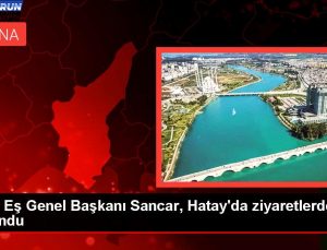 HDP Eş Genel Lideri Sancar, Hatay’da ziyaretlerde bulundu