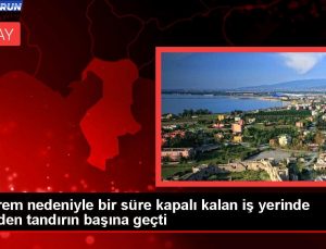 Sarsıntı nedeniyle bir mühlet kapalı kalan iş yerinde tekrar tandırın başına geçti