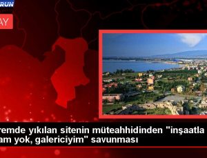 Sarsıntıda yıkılan sitenin müteahhidinden “inşaatla alakam yok, galericiyim” savunması