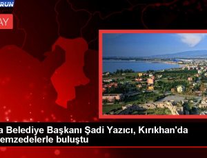 Tuzla Belediye Lideri Şadi Yazıcı, Kırıkhan’daki depremzedelerle buluştu