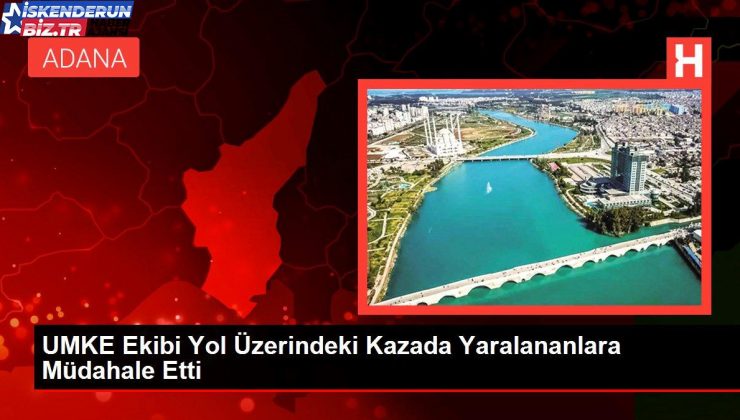 UMKE Grubu Yol Üzerindeki Kazada Yaralananlara Müdahale Etti