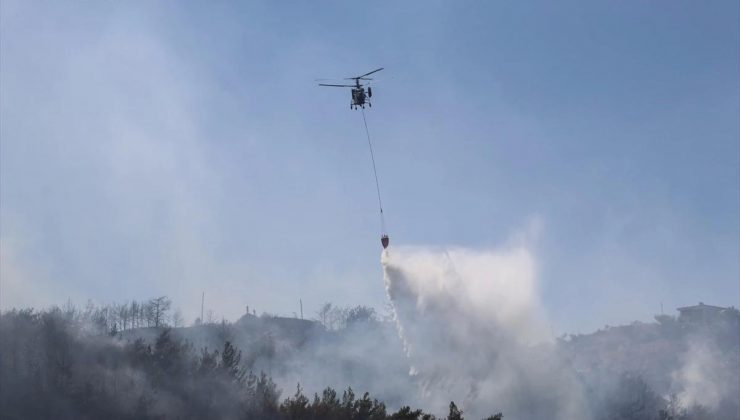 Antakya’da çıkan orman yangını denetim altına alındı