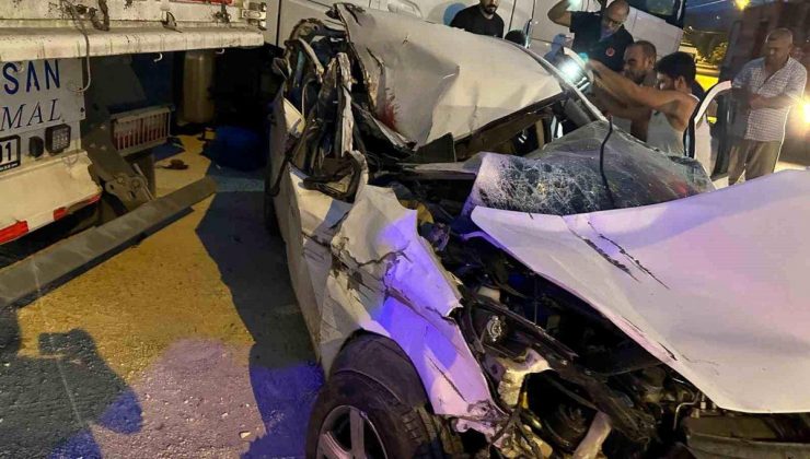 Antakya’da trafik kazası: 2 meyyit, 2 yaralı