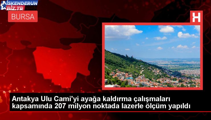 Bursa Büyükşehir Belediyesi, Antakya Ulu Cami’nin Onarımına Başladı