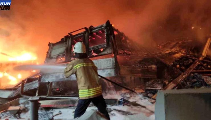 Hatay’da Denetimden Çıkan Tır Gişelere Çarptı