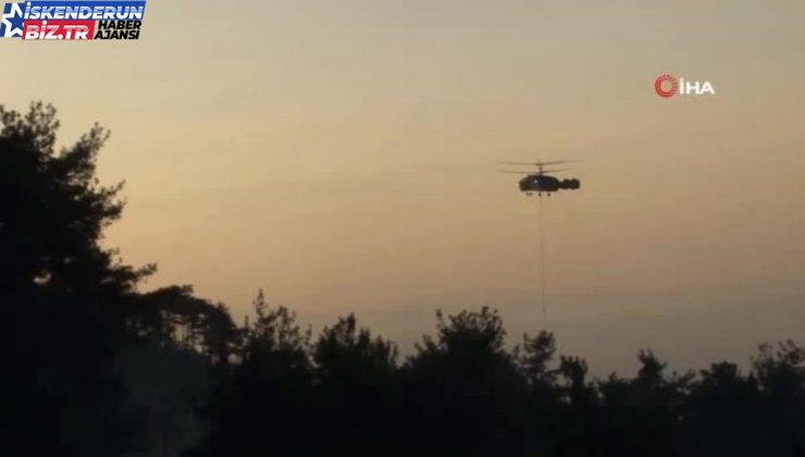 Hatay’daki orman yangını denetim altına alındı