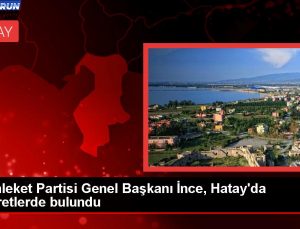 Muharrem İnce Hatay’da depremzedeleri ziyaret etti