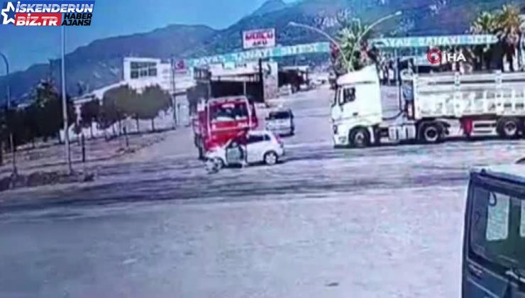 Orman yangınına müdahaleye giden arazöz ile araba çarpıştı: 1 çocuk hayatını kaybetti