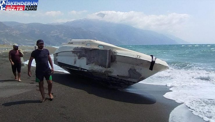 Samandağ’da Karaya Vuran Tekneyle İlgili Tahkikat Başlatıldı