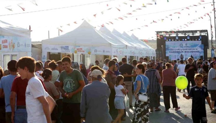 Selçuklu’dan Hatay’a Kardeşlik Buluşması