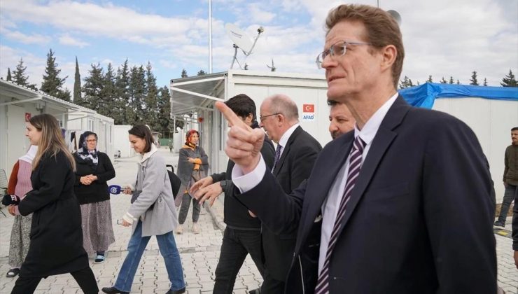 AB Türkiye Delegasyonu Lideri Hatay’da Temaslarda Bulundu