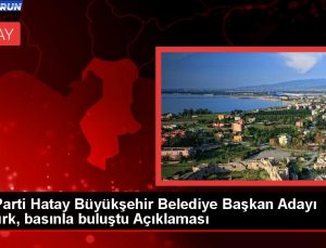 AK Parti Hatay Büyükşehir Belediye Lider Adayı Mehmet Öntürk Basın Mensuplarıyla Buluştu