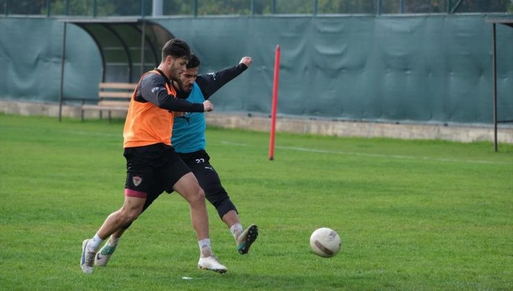 Atakaş Hatayspor, Kasımpaşa maçının hazırlıklarına başladı