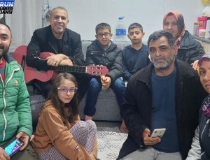 Haluk Levent, yeni yılı depremzedelerle karşıladı