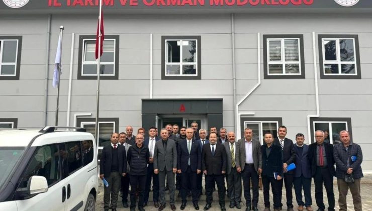 Hatay Vilayet Tarım ve Orman Müdürlüğü’nde 2023 faaliyetleri değerlendirildi