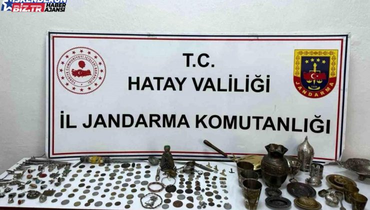 Hatay’da 310 Adet Tarihi Eser Ele Geçirildi