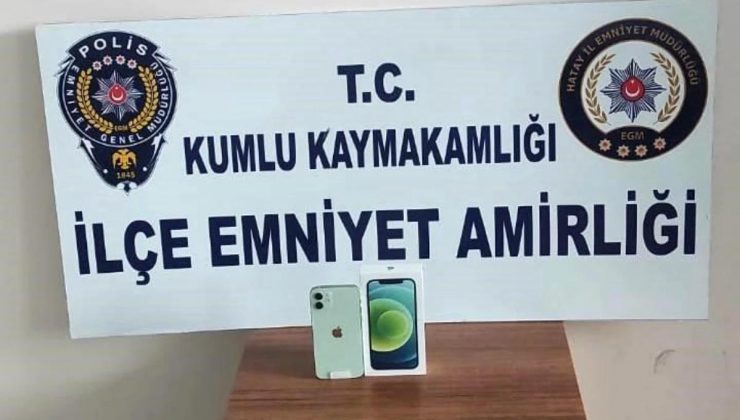 Hatay’da 32 Bin TL Kıymetindeki Cep Telefonu Çalındı