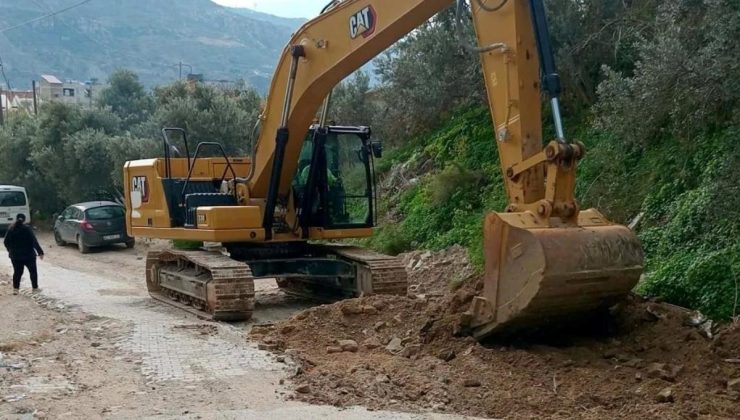 Hatay’da altyapısı tamamlanan bölgelerde yol yenileme çalışmaları hızlandı