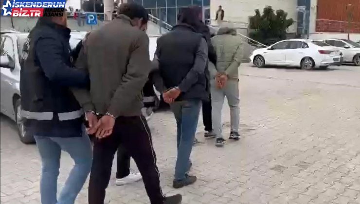 Hatay’da aranan 3 şahıs polis tarafından yakalandı