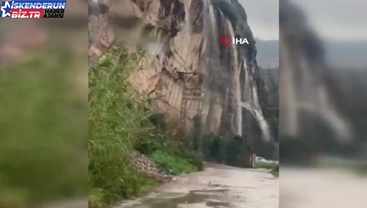 Hatay’da çok yağış hayatı olumsuz etkiledi: Kıyı yolu heyelan nedeniyle ulaşıma kapandı