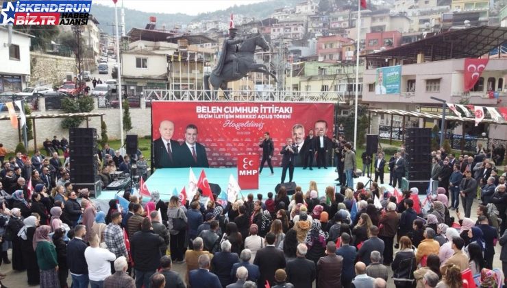 Hatay’da Cumhur İttifakı Seçim İrtibat Ofisi Açıldı