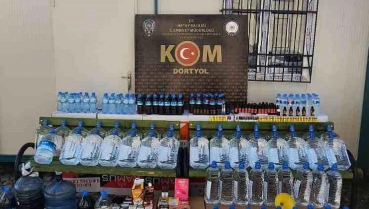 Hatay’da Geçersiz Alkol ve Cinsel İçerikli Eser Operasyonu