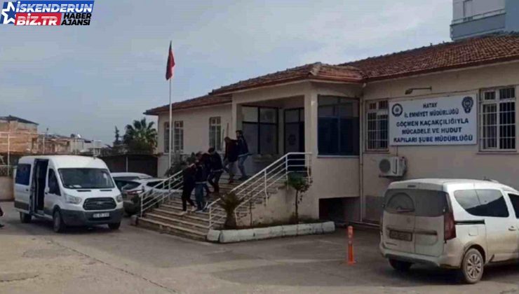 Hatay’da göçmen kaçakçılığı hatasından aranan 3 kişi yakalandı