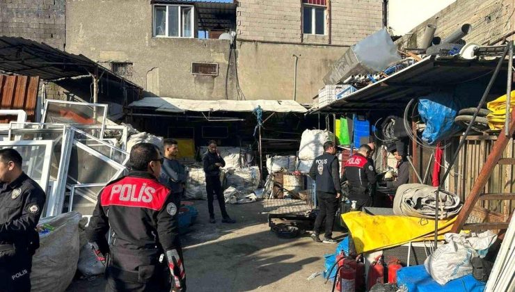 Hatay’da Hurdacılara Yönelik Uygulama: 26 İş Yeri Denetlendi, 123 Kişi Sorgulandı