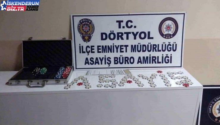 Hatay’da Kumar Oynayan 6 Şahsa İdari Para Cezası