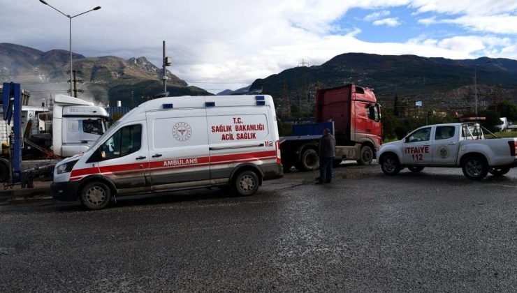 Hatay’da tır ile motosiklet çarpıştı: 1 meyyit