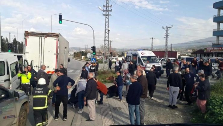 Hatay’da trafik kazası: 3 kişi yaralandı