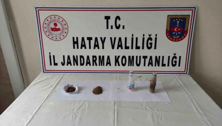 Hatay’da uyuşturucu operasyonu: 6 kuşkulu yakalandı