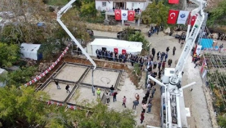 Hatay’da Yerinde Dönüşüm Projesi İçin Temel Atıldı