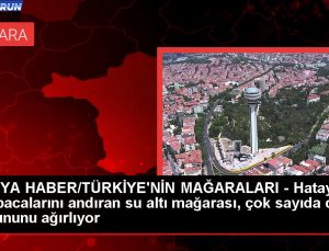 Hatay’daki Büyük Mağara, dalış severleri büyülüyor