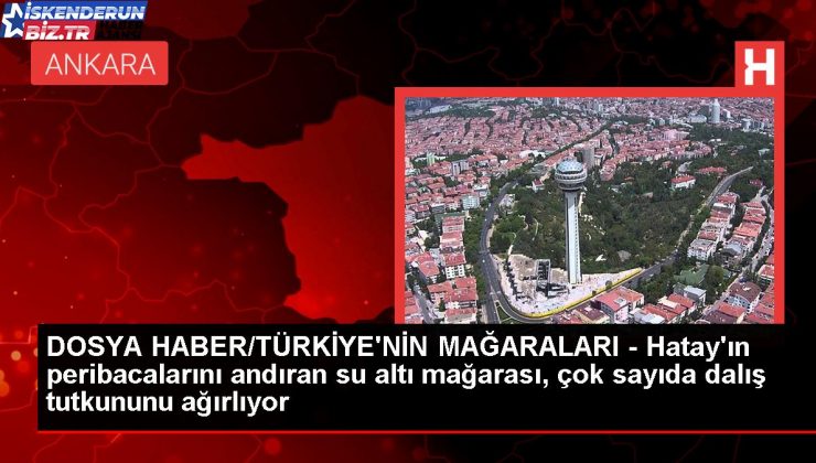 Hatay’daki Büyük Mağara, dalış severleri büyülüyor