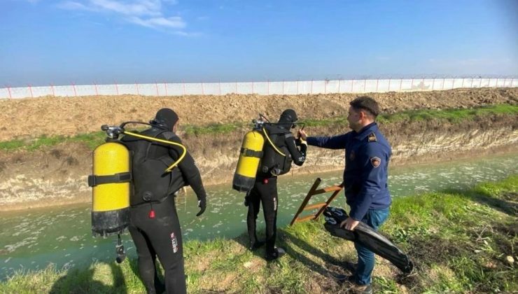 Hatay’ın Reyhanlı ilçesinde sulama kanalında erkek cesedi bulundu