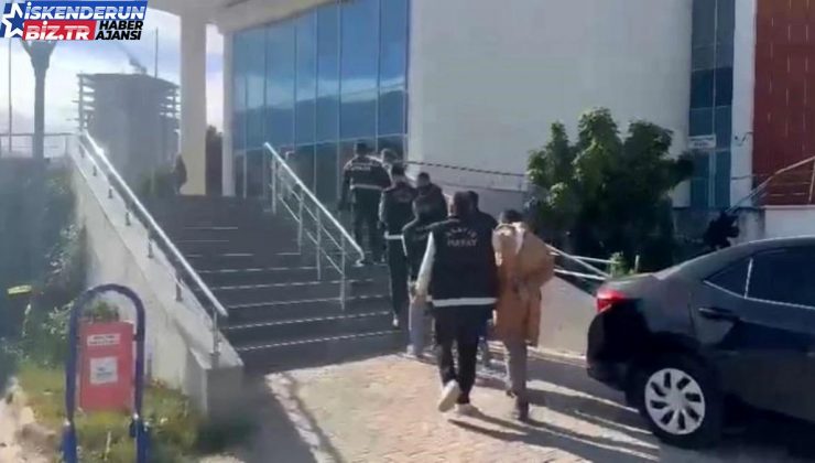 İskenderun’da aranan 4 kuşkulu yakalandı