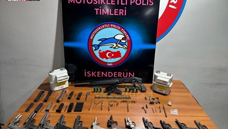 İskenderun’da silah kaçakçılığı operasyonunda 2 kuşkulu gözaltına alındı