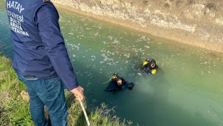 Reyhanlı’da sulama kanalında erkek cesedi bulundu