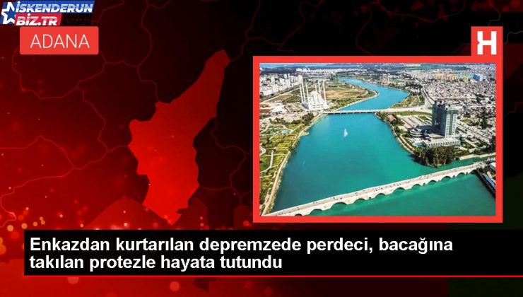 Sarsıntıda enkaz altından kurtulan perdeci protez sayesinde hayata tutundu