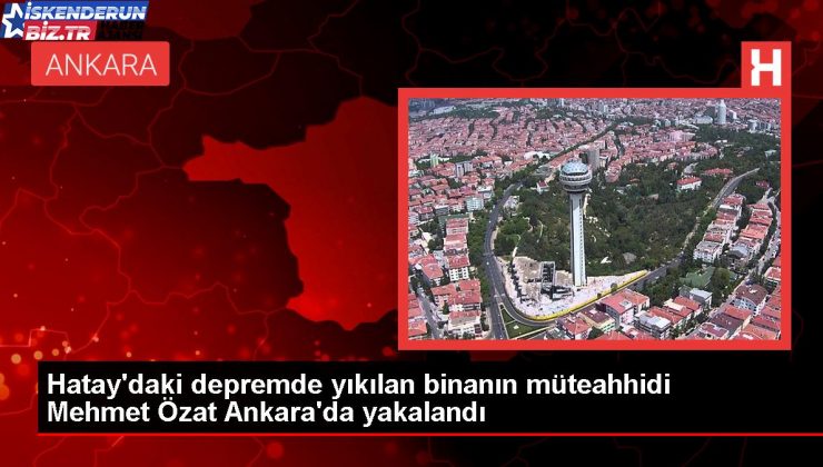 Sarsıntıda yıkılan binaların müteahhidi gözaltına alındı