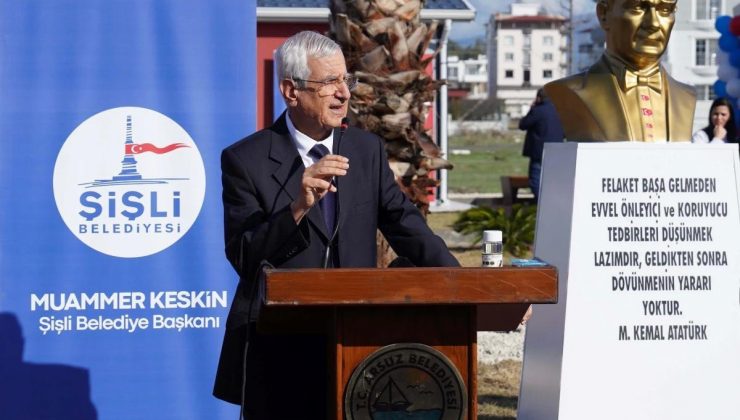 Şişli Belediyesi, Hatay’ın Arsuz ilçesinde Psikososyal Dayanak Merkezi açtı