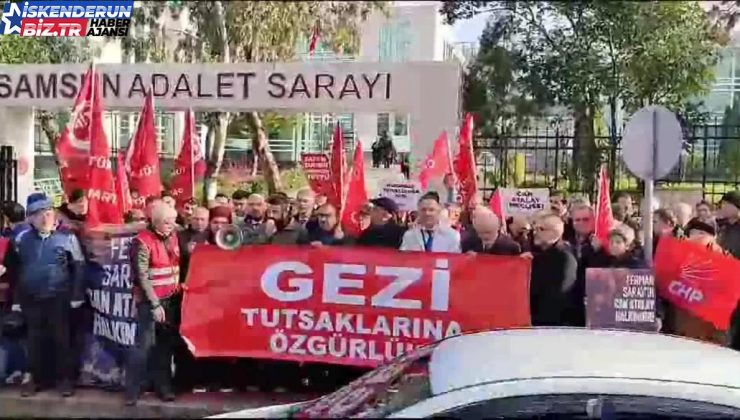 TİP Hatay Milletvekili Can Atalay’ın Milletvekilliğinin Düşürülmesi Samsun’da Protesto Edildi