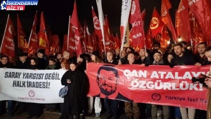 TİP Milletvekilinin Düşürülmesi Beşiktaş Meydanı’nda Protesto Edildi