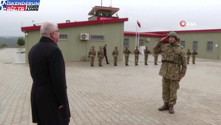 Ulusal Savunma Bakanı Güler, Hatay’daki Ziyaret Hudut Karakolu’nda inceleme ve denetlemelerde bulundu