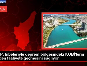 UNDP, zelzeleden etkilenen işletmelere 10 milyon dolarlık hibe sağlıyor