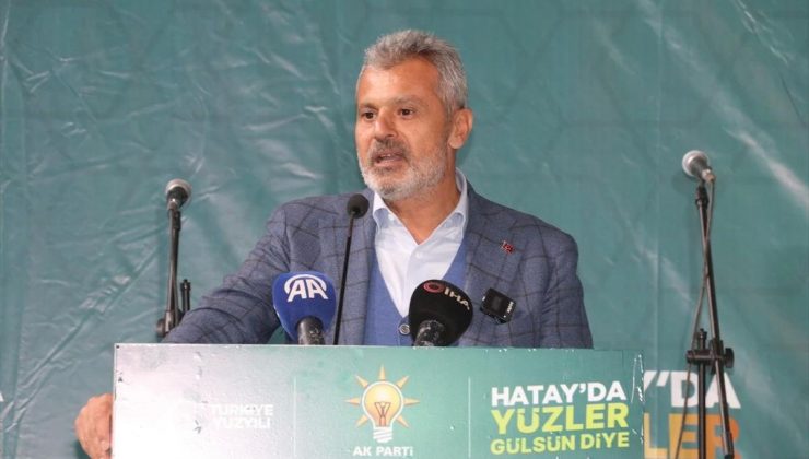 Cumhur İttifakı’nın Hatay Büyükşehir Belediye Lider adayı Mehmet Öntürk, vatandaşlarla iftar programında buluştu