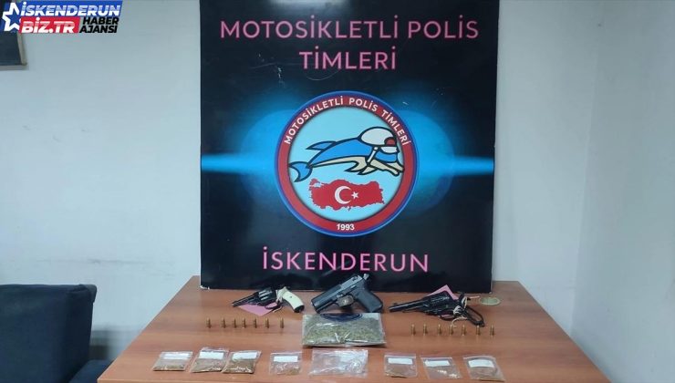 İskenderun’da asayiş uygulamasında 4 zanlı tutuklandı